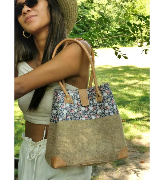 Sac été fleuri