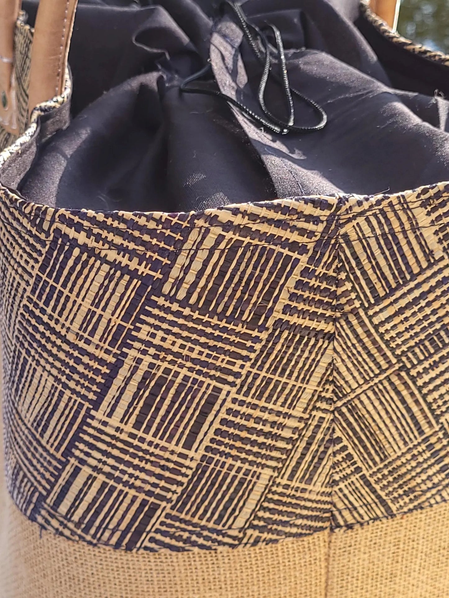 Panier terra tressée