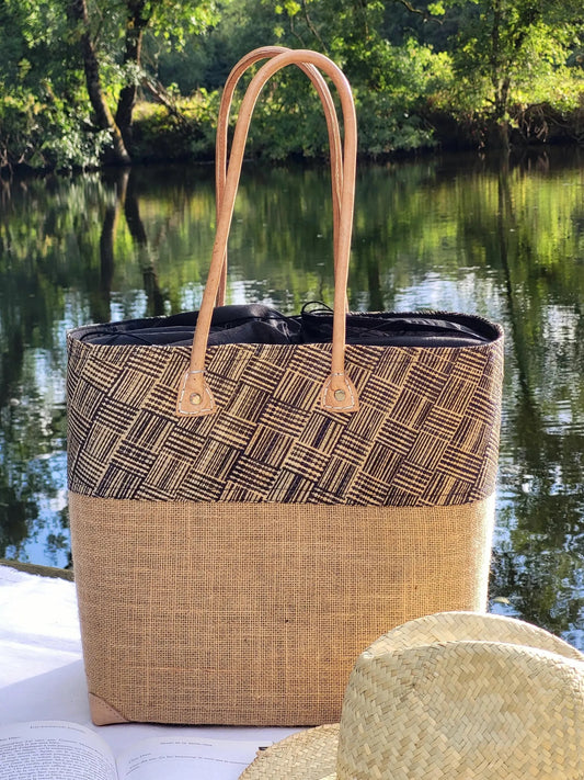 Panier terra tressée