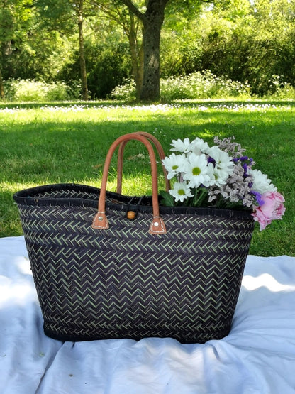 Panier tressage douceur
