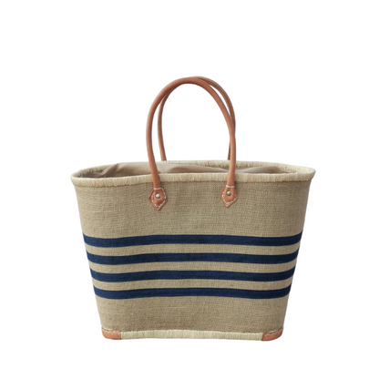 Panier rayures océanes