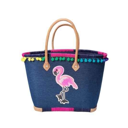 Panier flamant fiesta