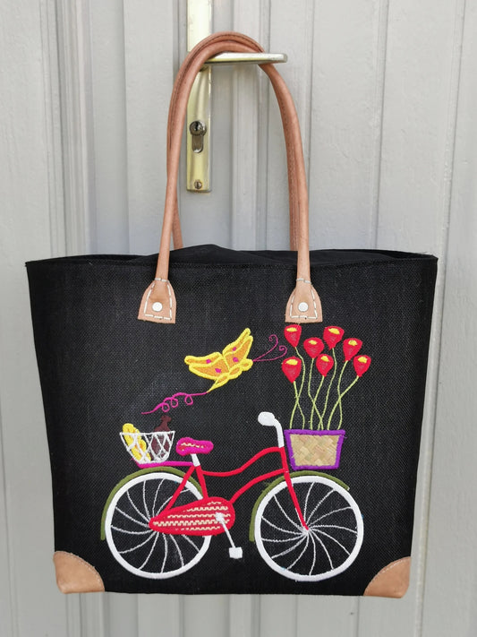 Panier promenade bohème