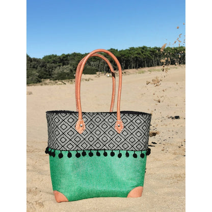 Sac pompon tribal