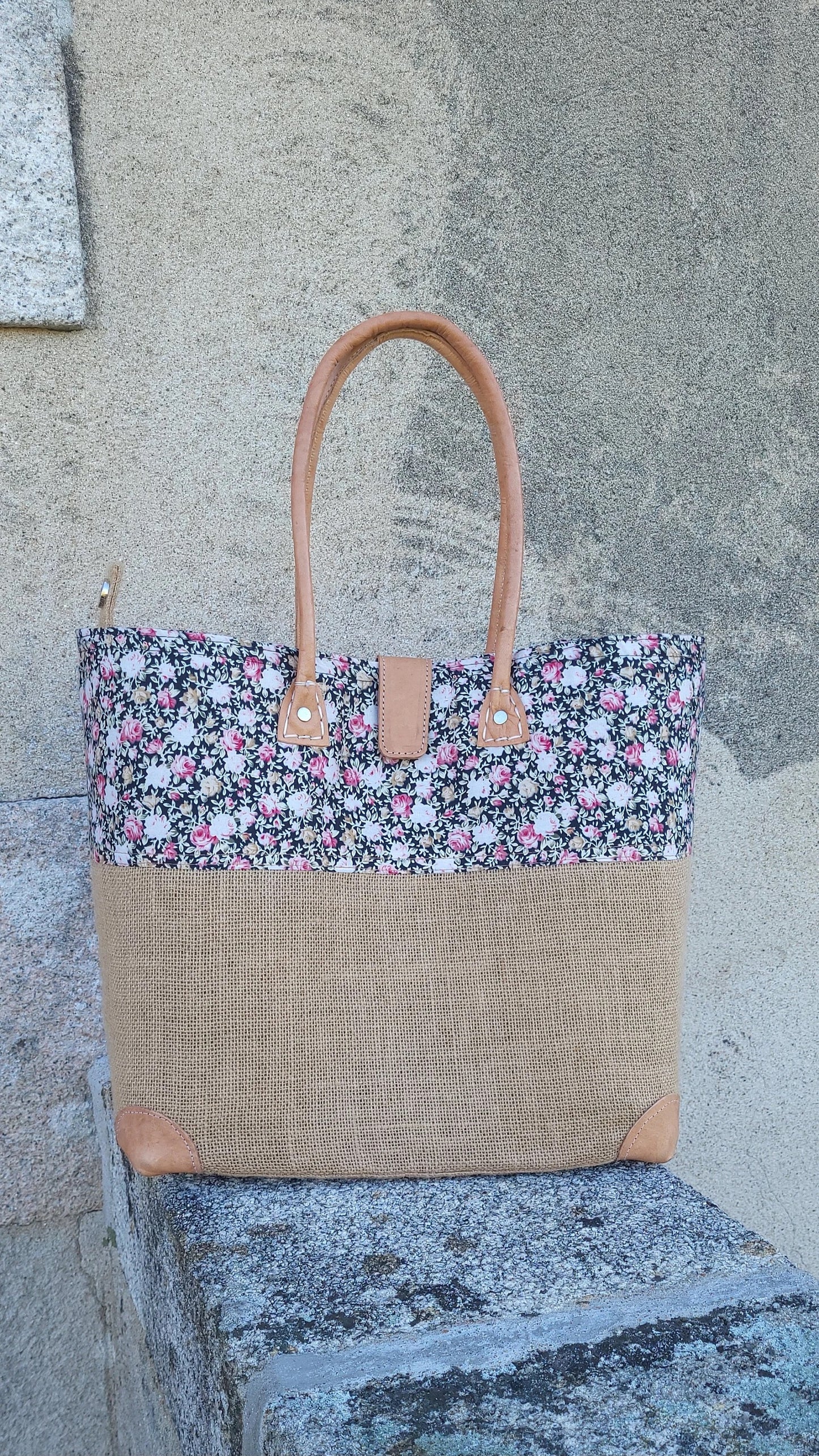 Sac été fleuri