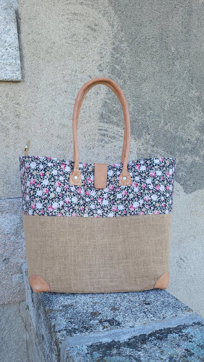 Sac été fleuri