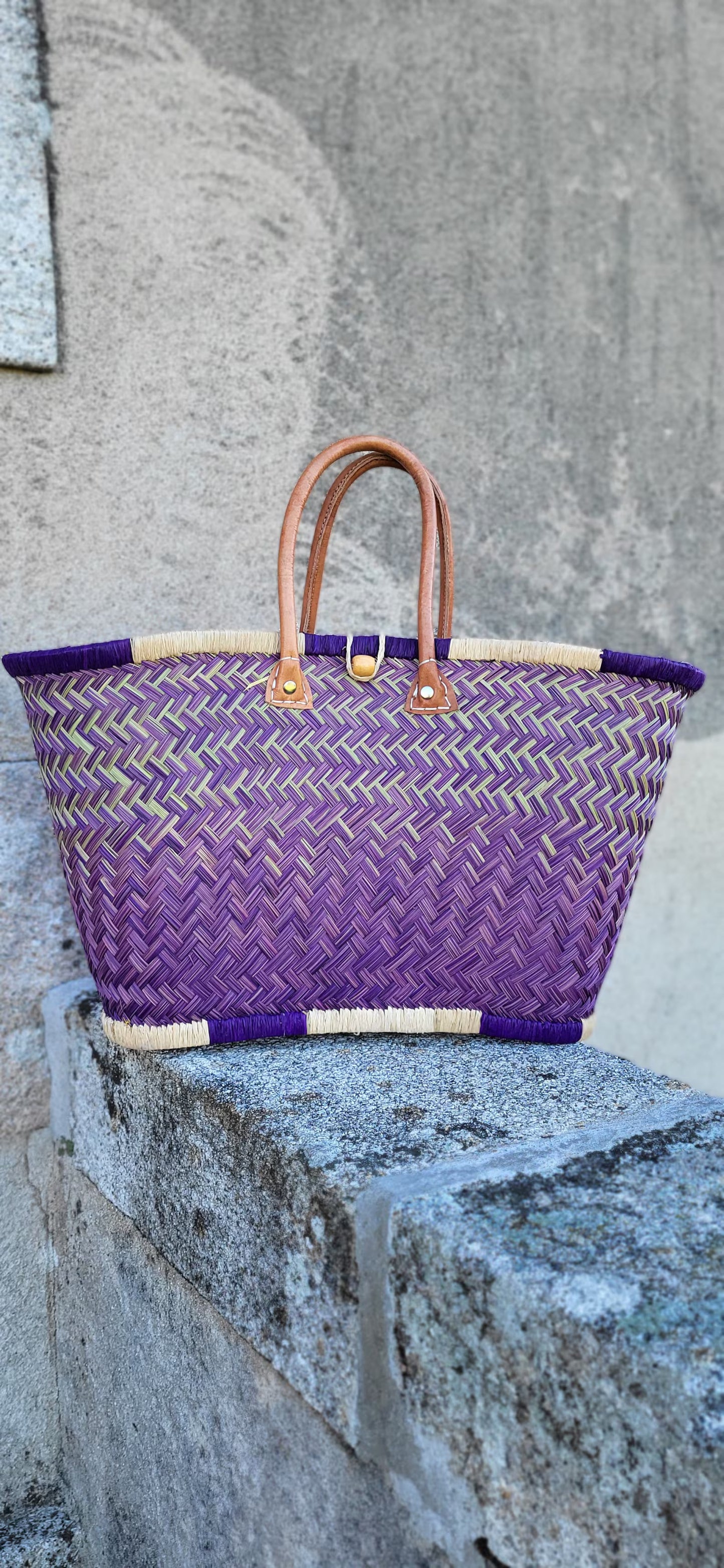 Panier tressage douceur