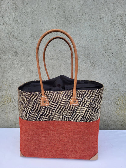 Panier terra tressée