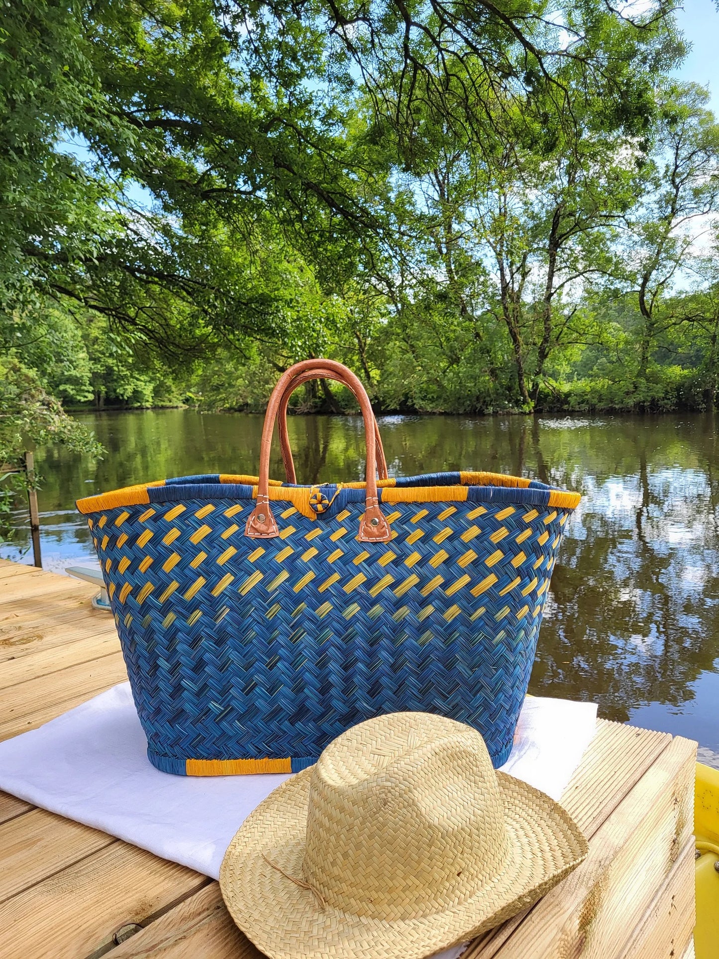 Panier tressage douceur