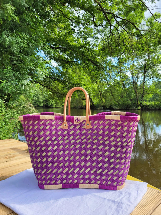 Panier chevron d'été