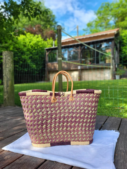 Panier chevron d'été