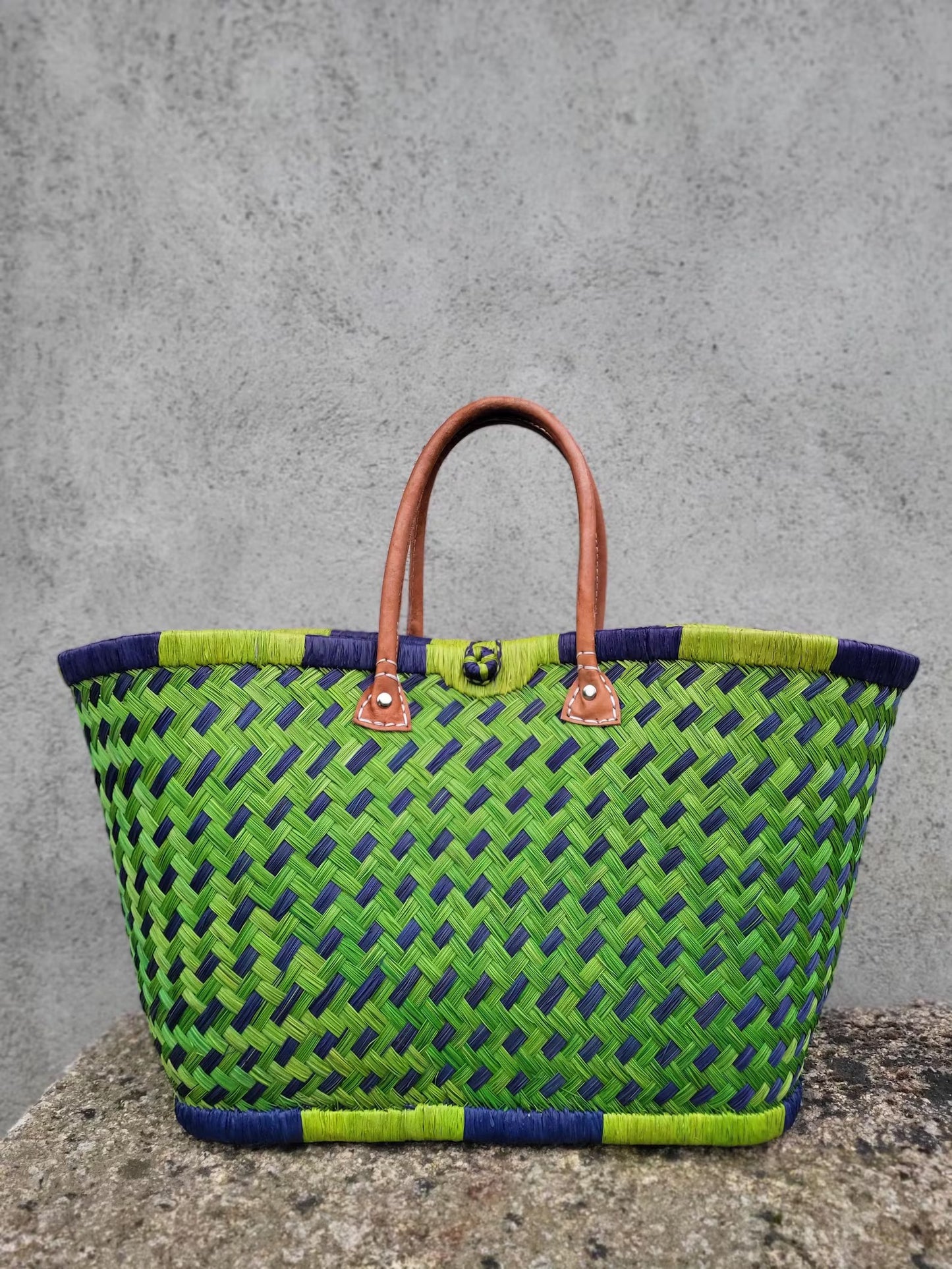 Panier chevron d'été