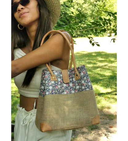 Sac été fleuri