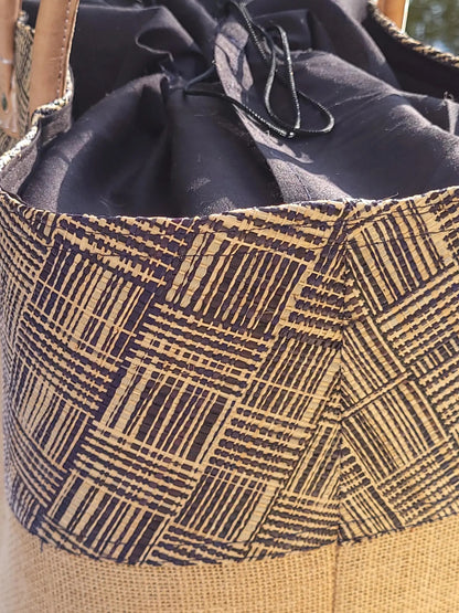 Panier terra tressée